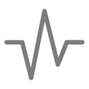 Wave pulse icon